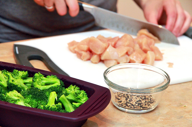 Sauté de poulet teriyaki au miel #bluedragonmom