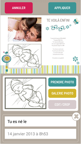 Un album de bébé facile à créer et prêt à faire imprimer + Concours! (terminé)