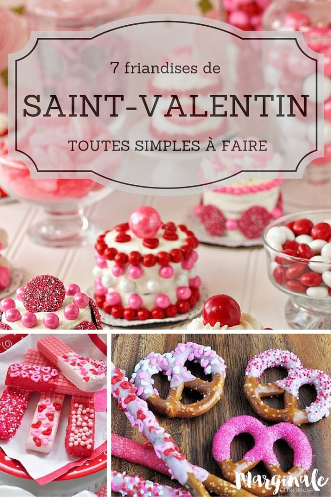 7 friandises saint valentin