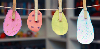 La chasse aux oeufs de Pâques en papier #PasDeChocolat