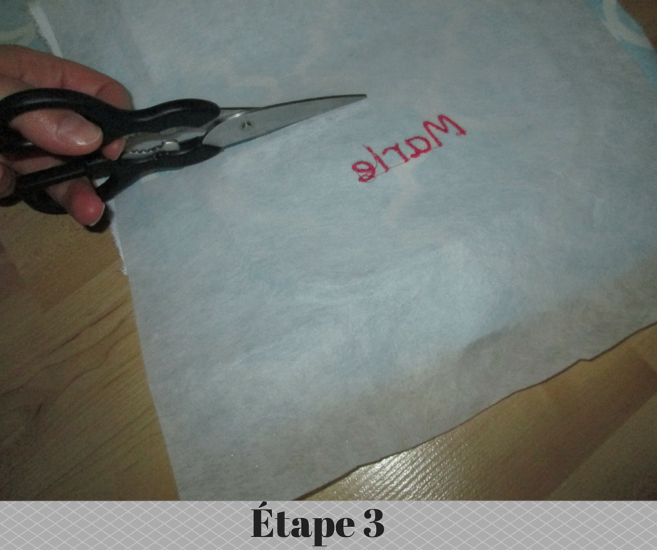 Étape 3