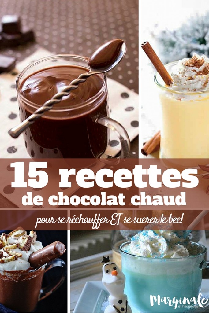 recettes de chocolat chaud-pinterest
