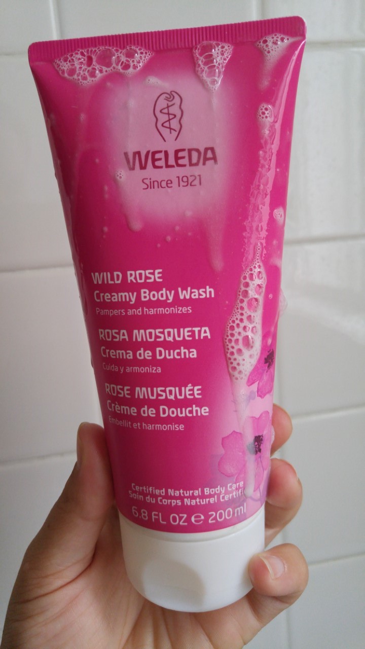 Crème de douche Weleda