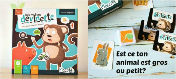 jeux Placote stimulation du langage