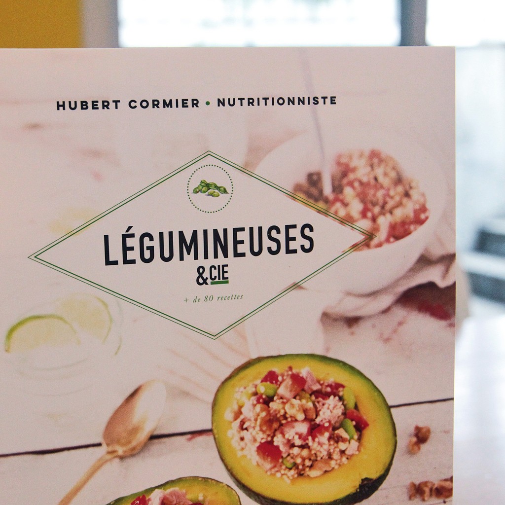 livre recette légumineuses hubert cormier