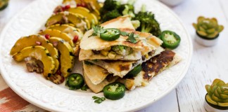 recette quesadillas végé