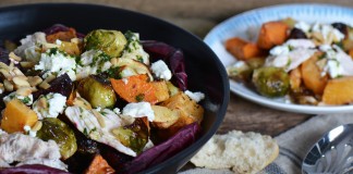 Salade tiède de dindon