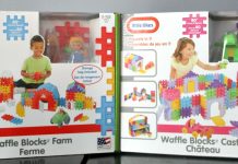 Construire différemment avec les Waffle Blocks de Little Tikes Waffle blocks little tikes
