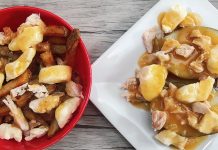 Poutine galvaude 2 façons avec sauce à l’érable