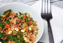 Salade automnale de quinoa