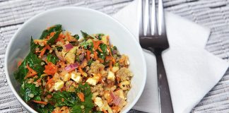 Salade automnale de quinoa