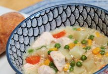 fricassée de poulet