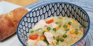 fricassée de poulet